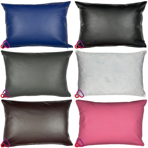 Rectangle pvc faux leather - faux,