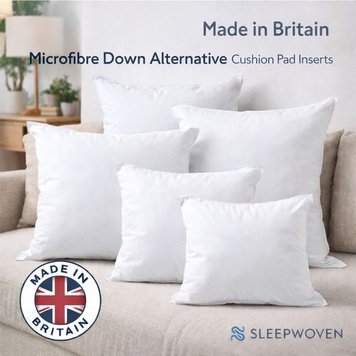 Microfibre cushion pad inserts - microfibre,